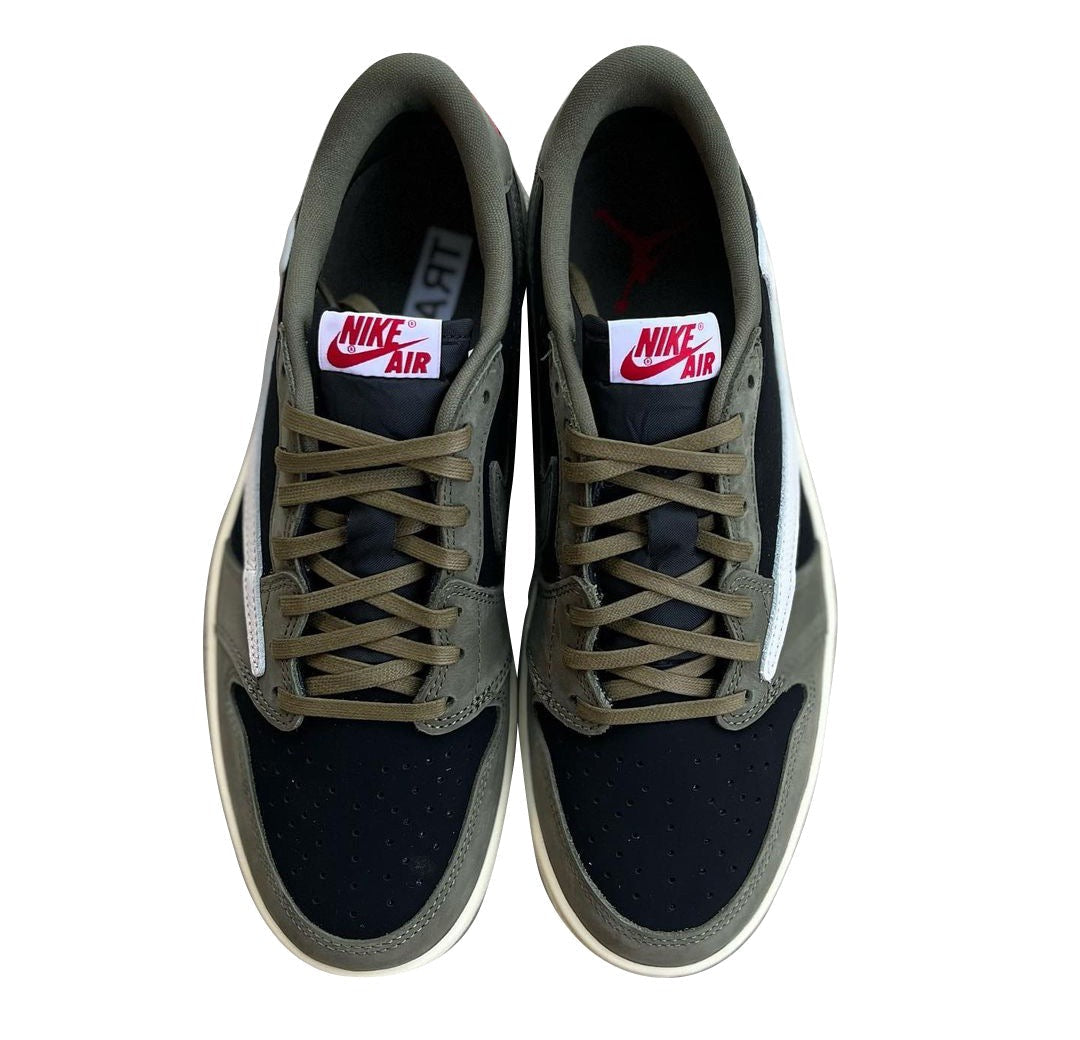 Travis Scott x Air Jordan 1 Low OG Black Olive DM7866-002