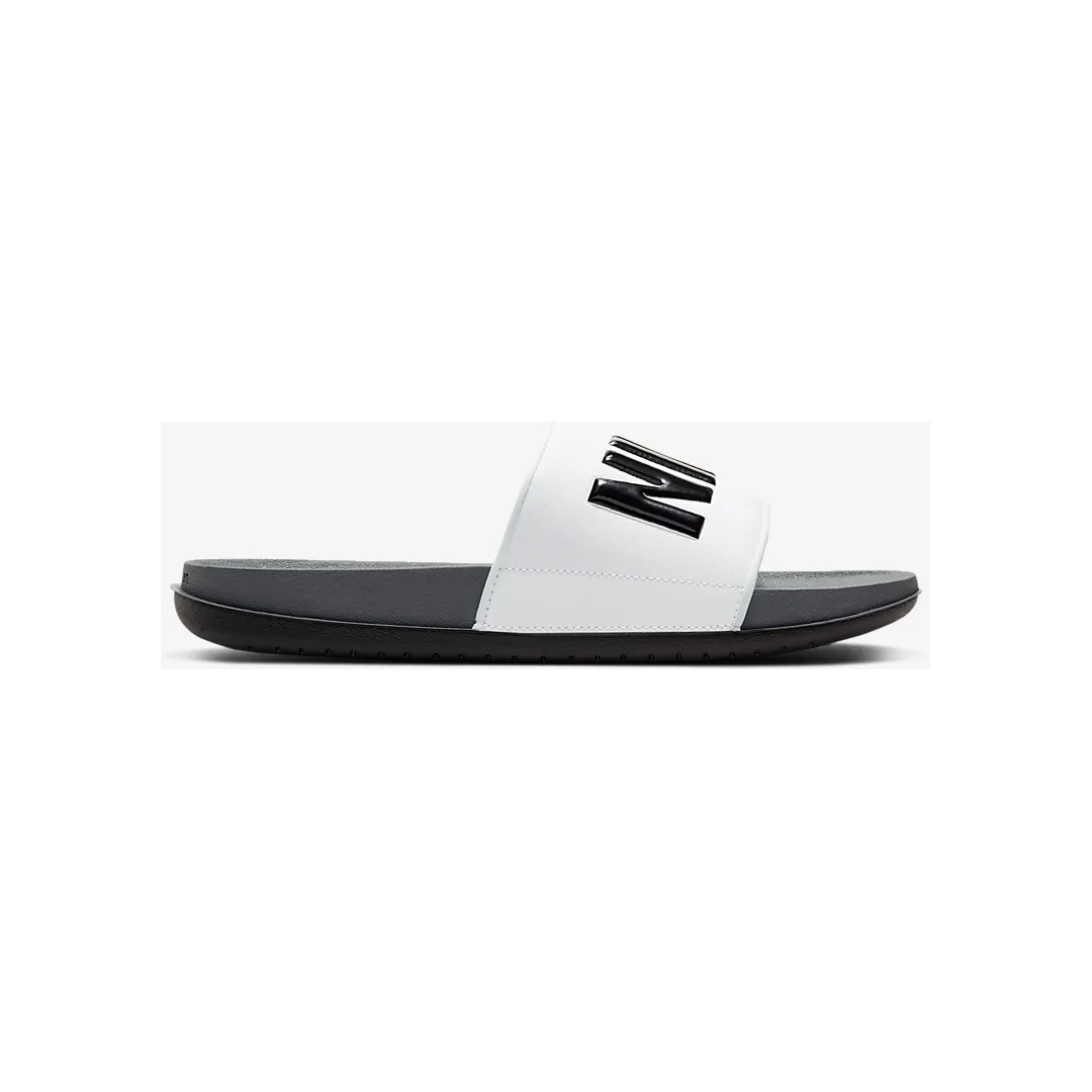 Nike Men's Offcourt Slides - Dark Grey / White / Black BQ4639-001