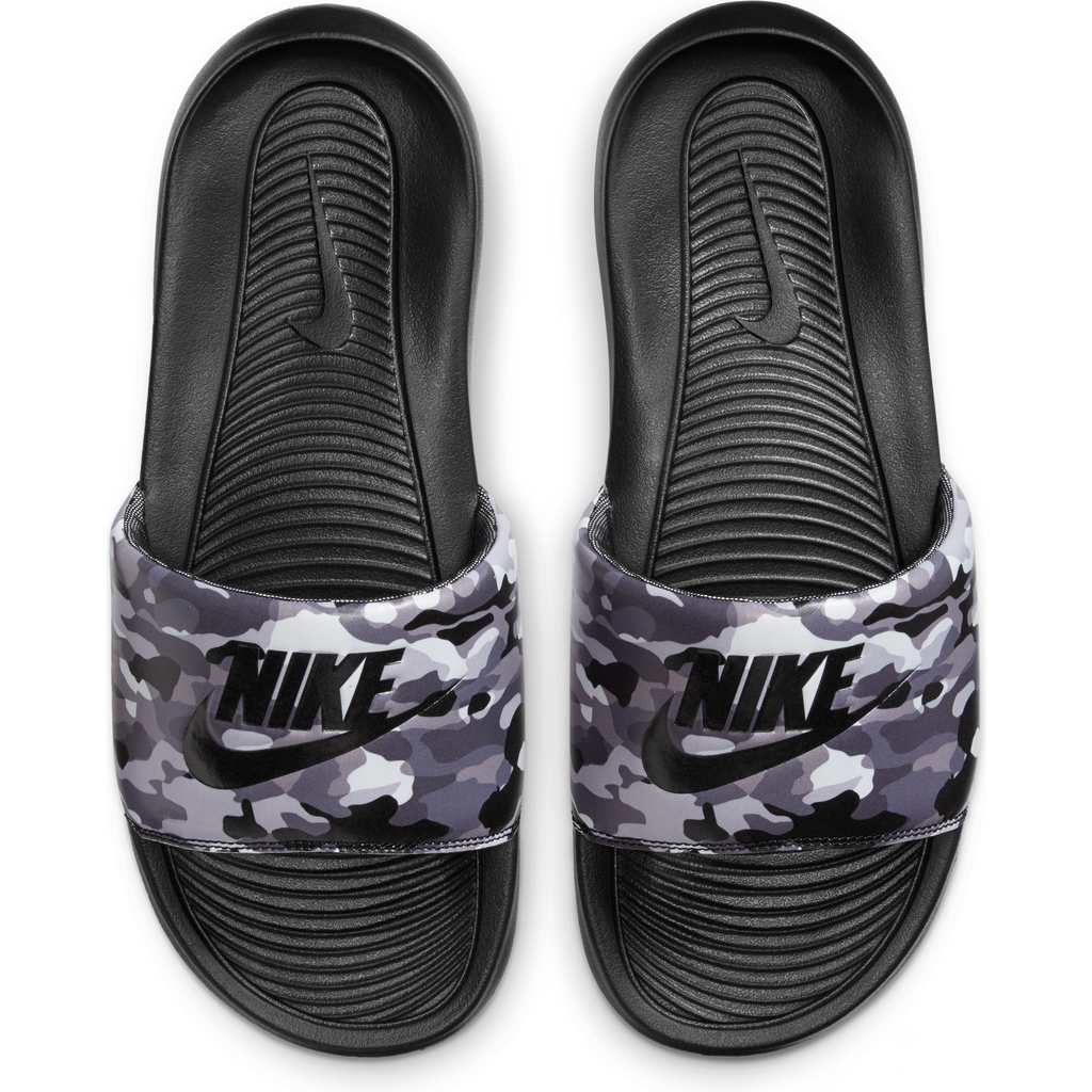 Nike Men's Victori One Slides - Black / Gray Camo CN9678-001