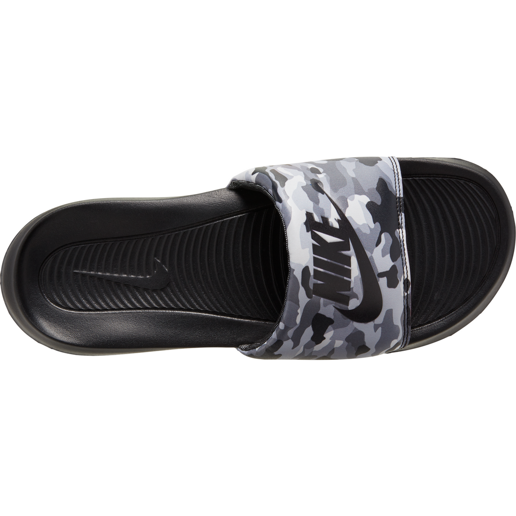 Nike Men's Victori One Slides - Black / Gray Camo CN9678-001