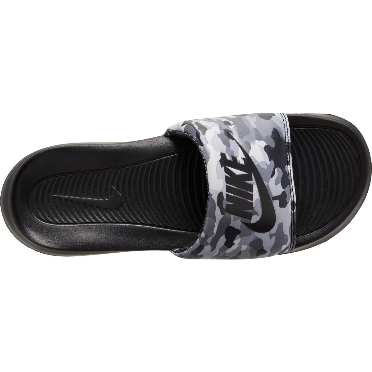 Nike Men's Victori One Slides - Black / Gray Camo CN9678-001