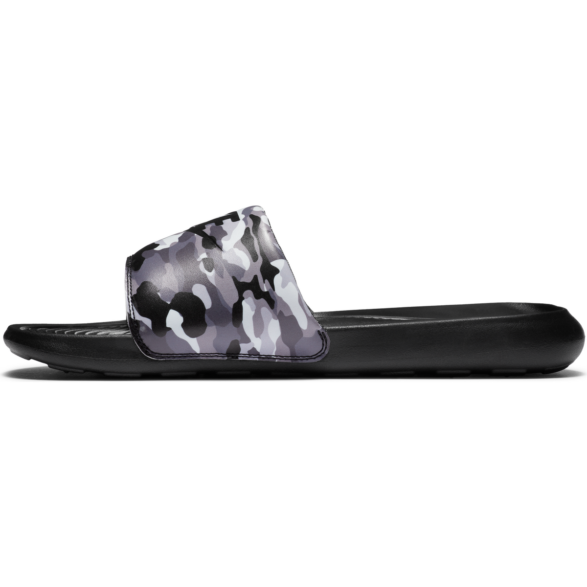 Nike Men's Victori One Slides - Black / Gray Camo CN9678-001