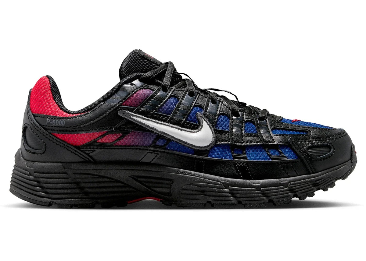 Nike P-6000 Black Bright Crimson Royal (GS) IO9922-002