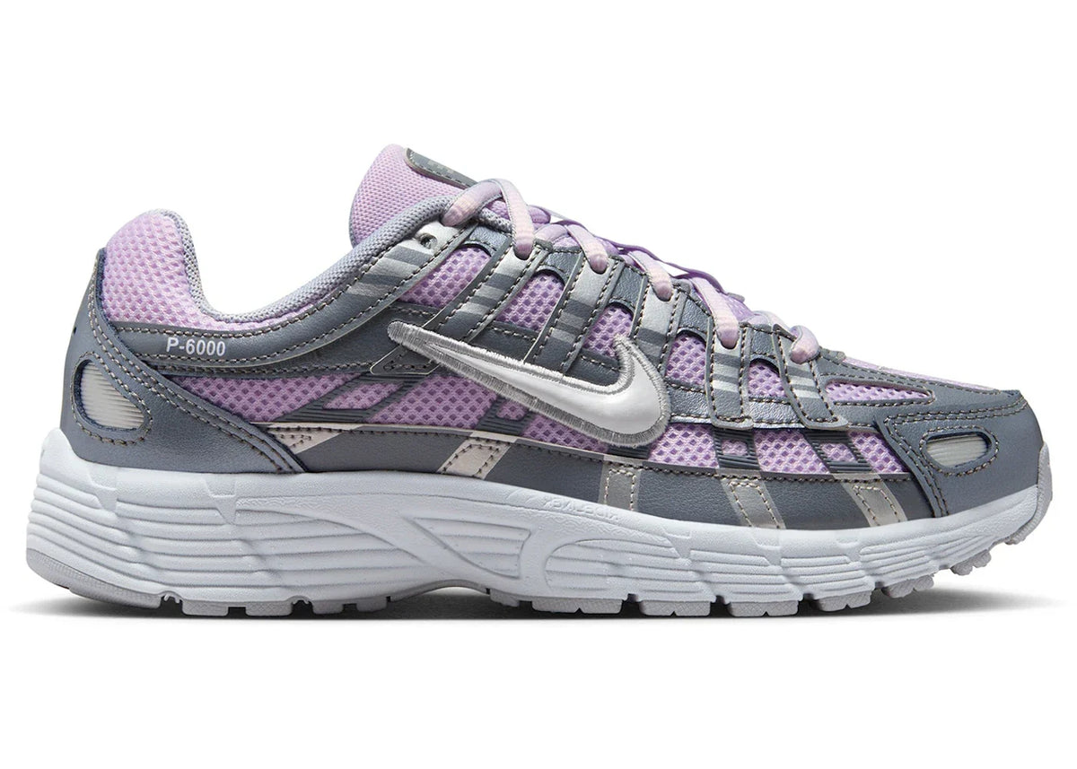 Nike P-6000 Doll Smoke Grey Metallic Silver White (GS) HV5064-500