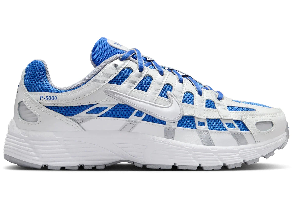 Nike P-6000 Hyper Royal Summit White Metallic Silver White (GS) HV5064-401