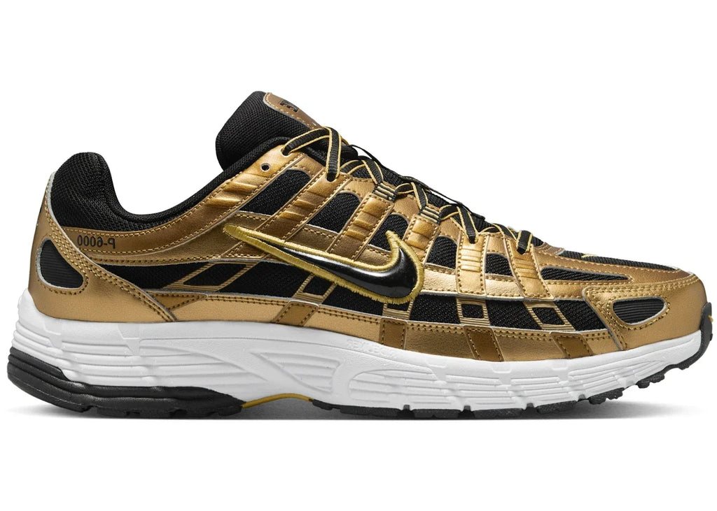 Nike P-6000 Metallic Gold Infinite Gold White Black HQ3030-700