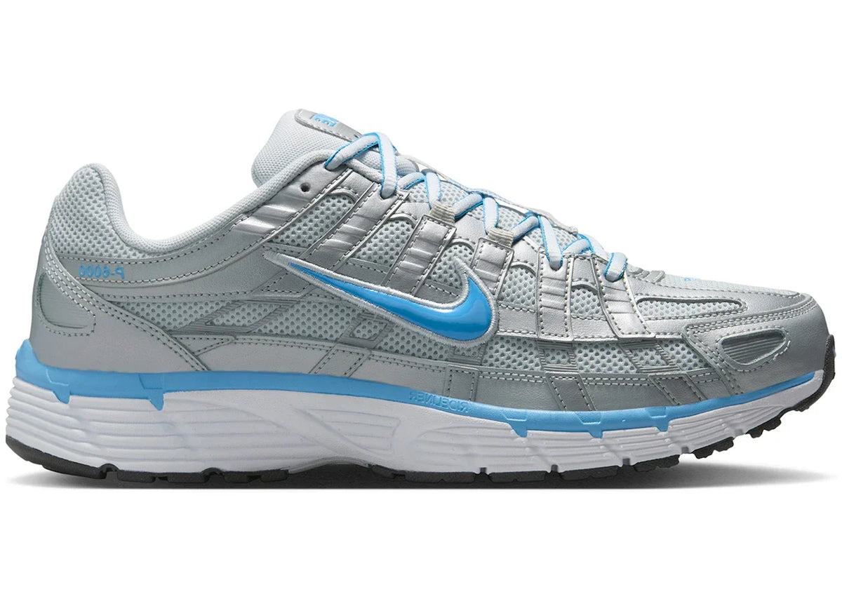 Nike P-6000 Metallic Platinum Pure Platinum Metallic Silver University Blue CD6404-025