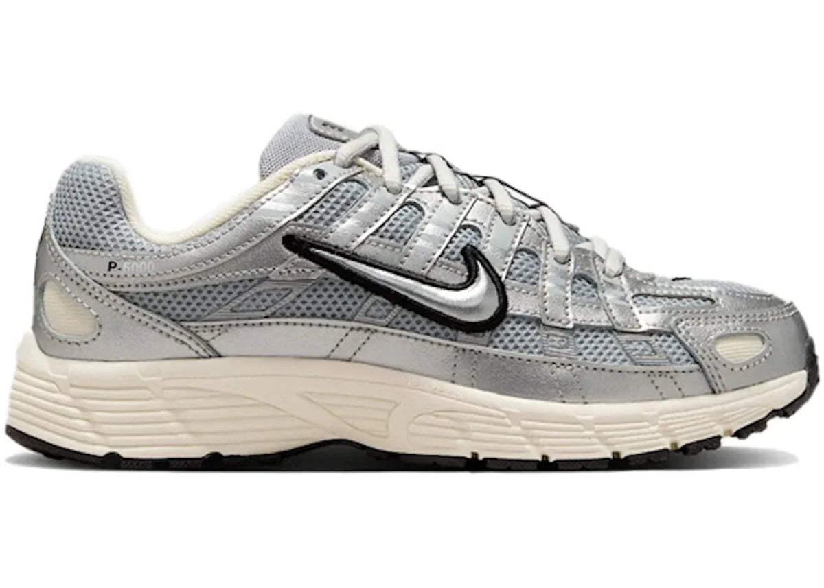 Nike P-6000 Metallic Silver Black (GS) HV5064-006