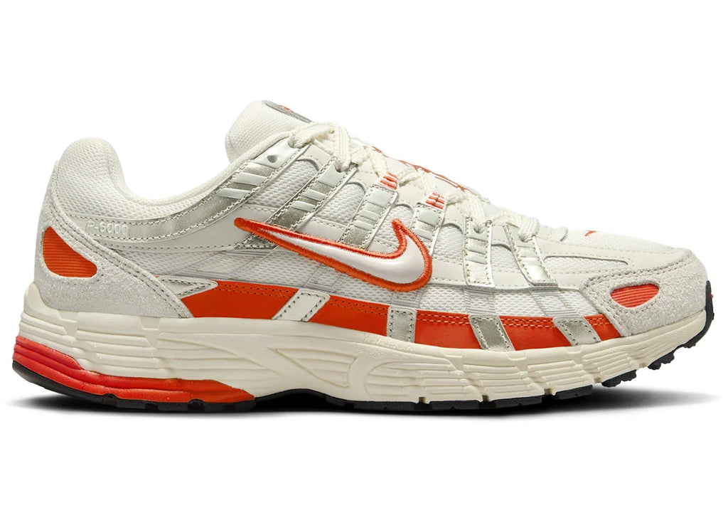 Nike P-6000 Sail Pale Ivory Light Bone Picante Red (Women's) HV5230-133