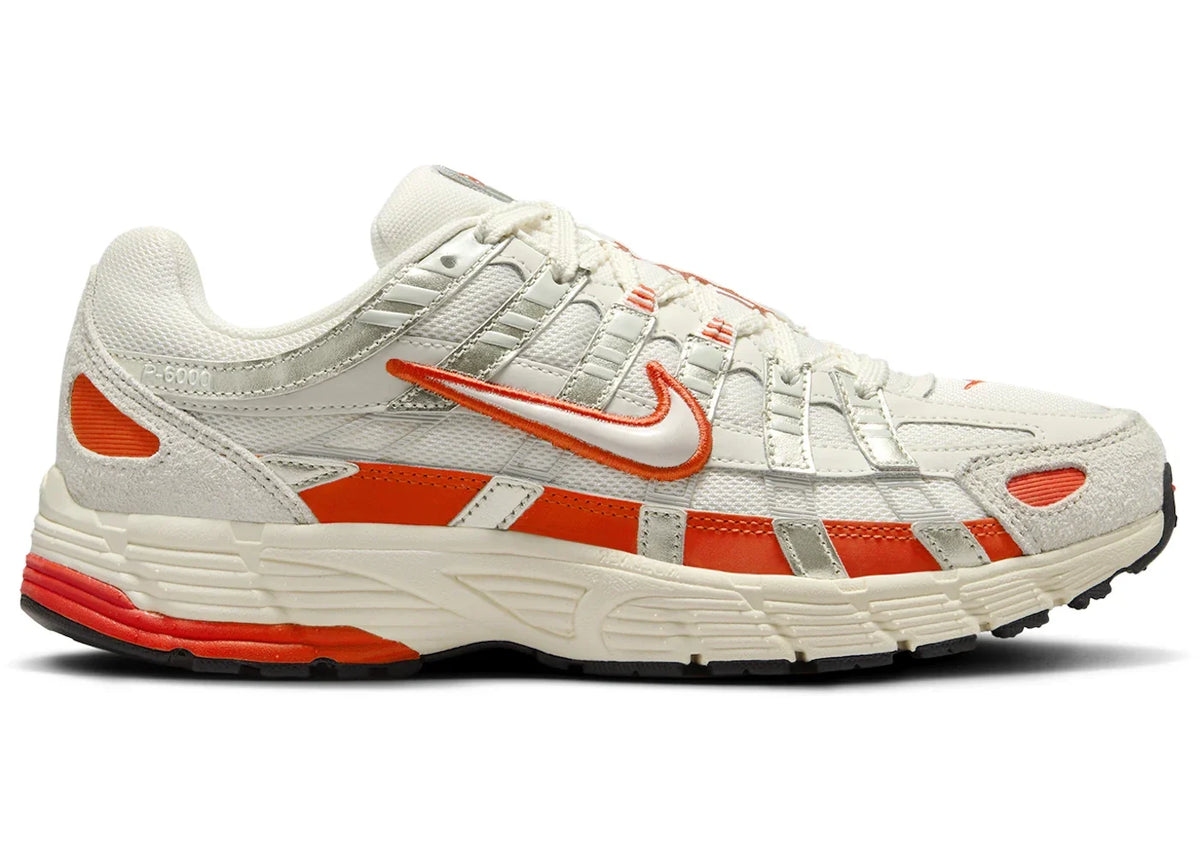 Nike P-6000 Sail Pale Ivory Light Bone Picante Red (Women's) HV5230-133