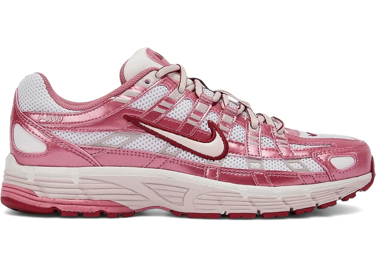 Nike P-6000 White Silt Red Peony (Women's) IO3496-100