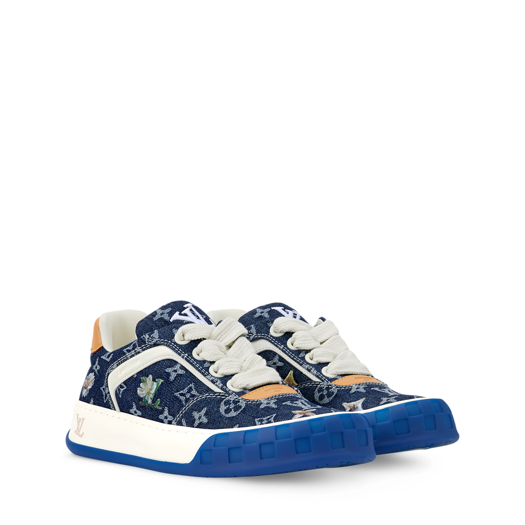 LV Tilted Sneaker Blue