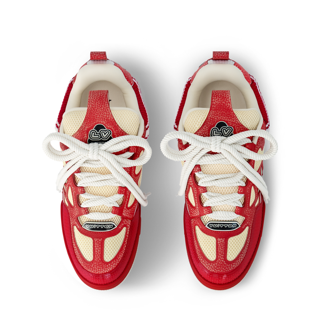 LV Skate Sneaker Red