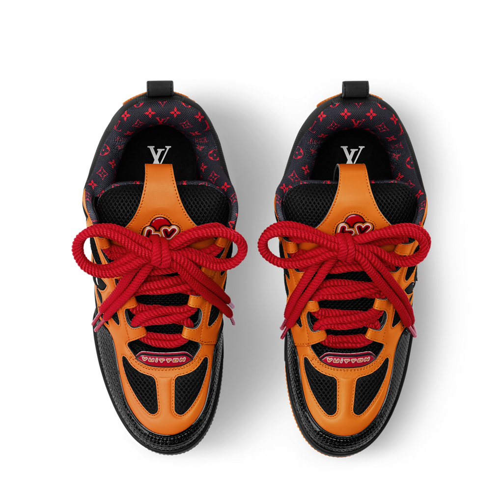 LV Skate Sneaker Orange
