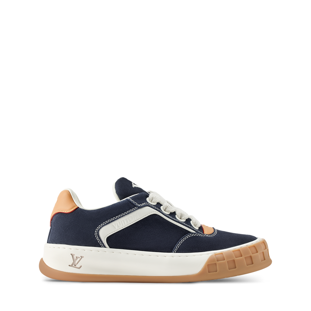 LV Tilted Sneaker Navy Blue