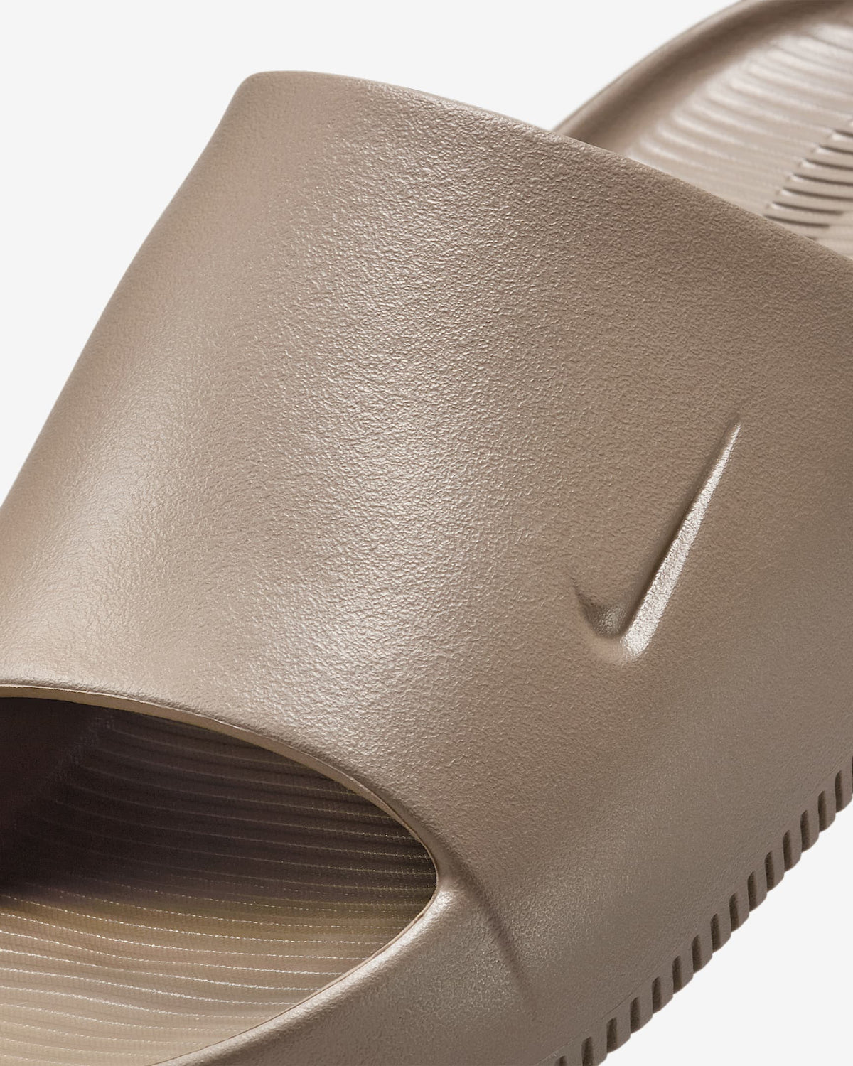 Nike Women's Calm Slide Shoes - Mink Brown DX4816-203