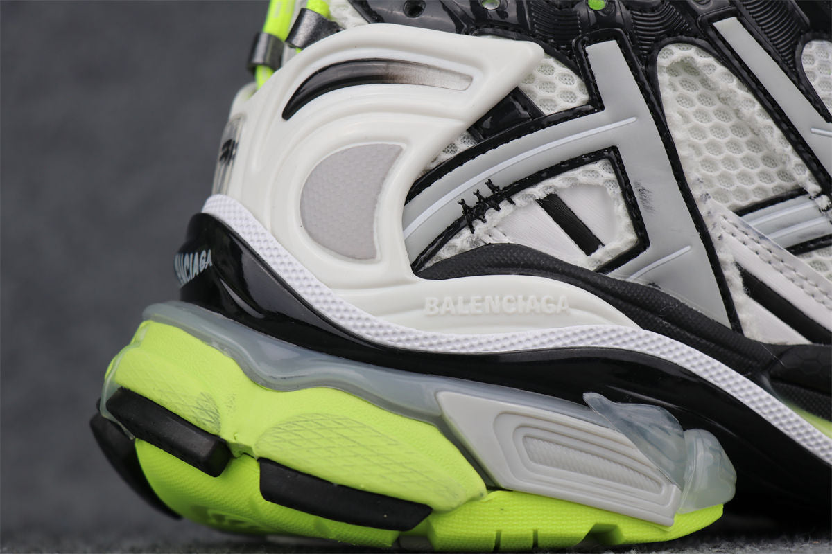 Balenciaga Runner Sneaker 'White Fluo Yellow'