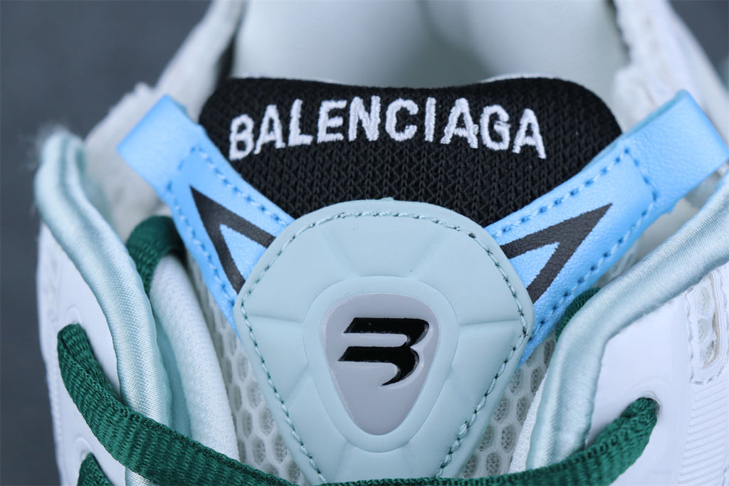 Balenciaga Wmns Runner Sneaker 'Worn-Out - White Green Blue'