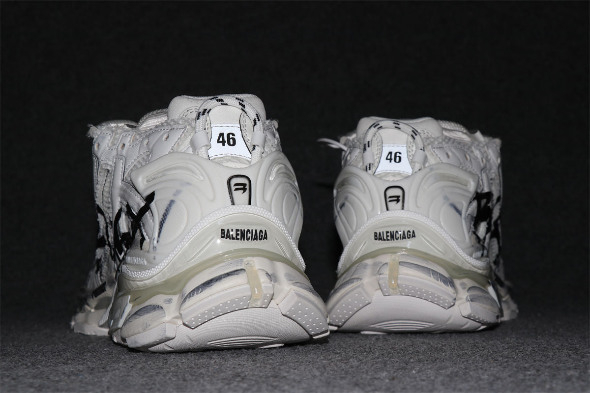 Balenciaga Wmns Runner Sneaker 'Graffiti - White Black'