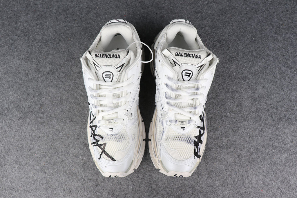 Balenciaga Wmns Runner Sneaker 'Graffiti - White Black'
