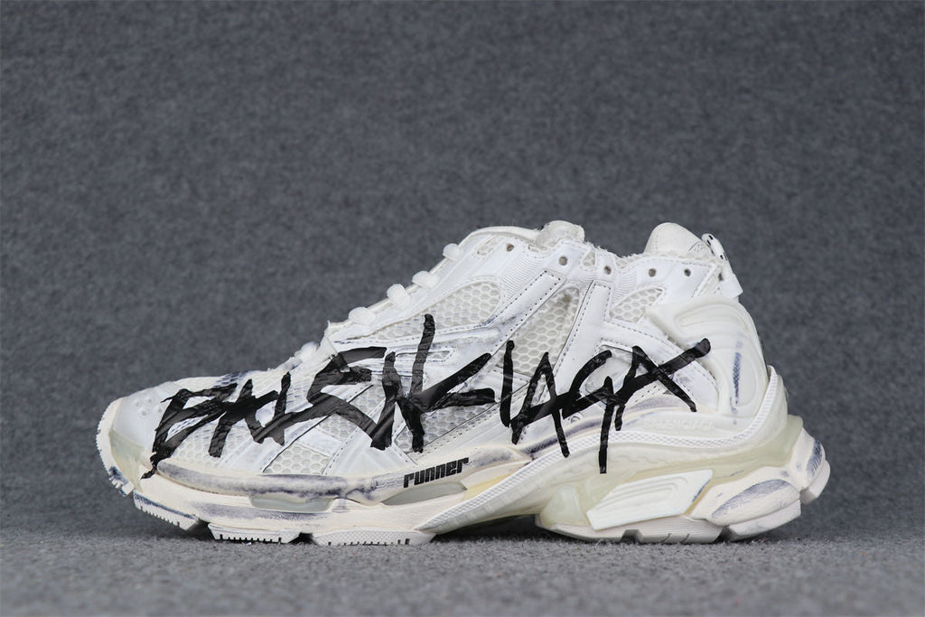 Balenciaga Wmns Runner Sneaker 'Graffiti - White Black'