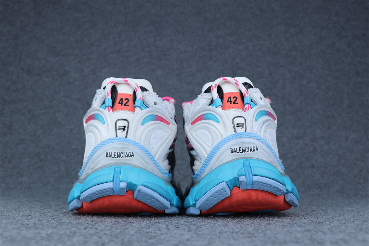 Balenciaga Runner Sneaker 'Worn-Out - White Multi-Color'