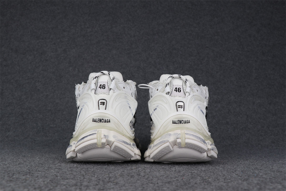 Balenciaga Wmns Runner Sneaker 'Graffiti - White Black'