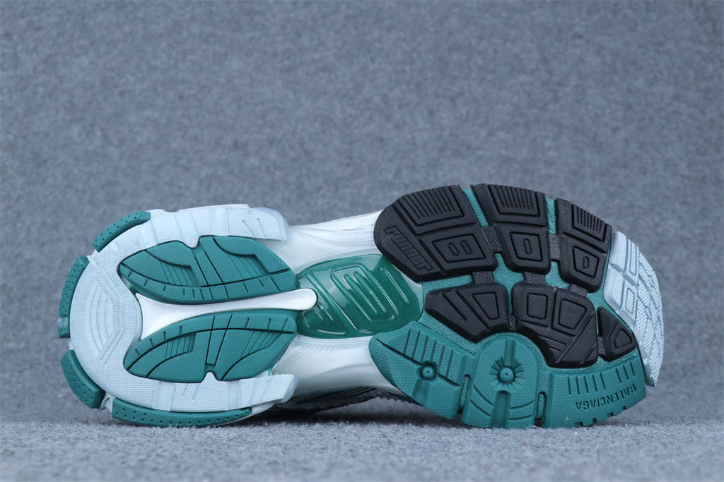 Balenciaga Wmns Runner Sneaker 'Worn-Out - White Green Blue'