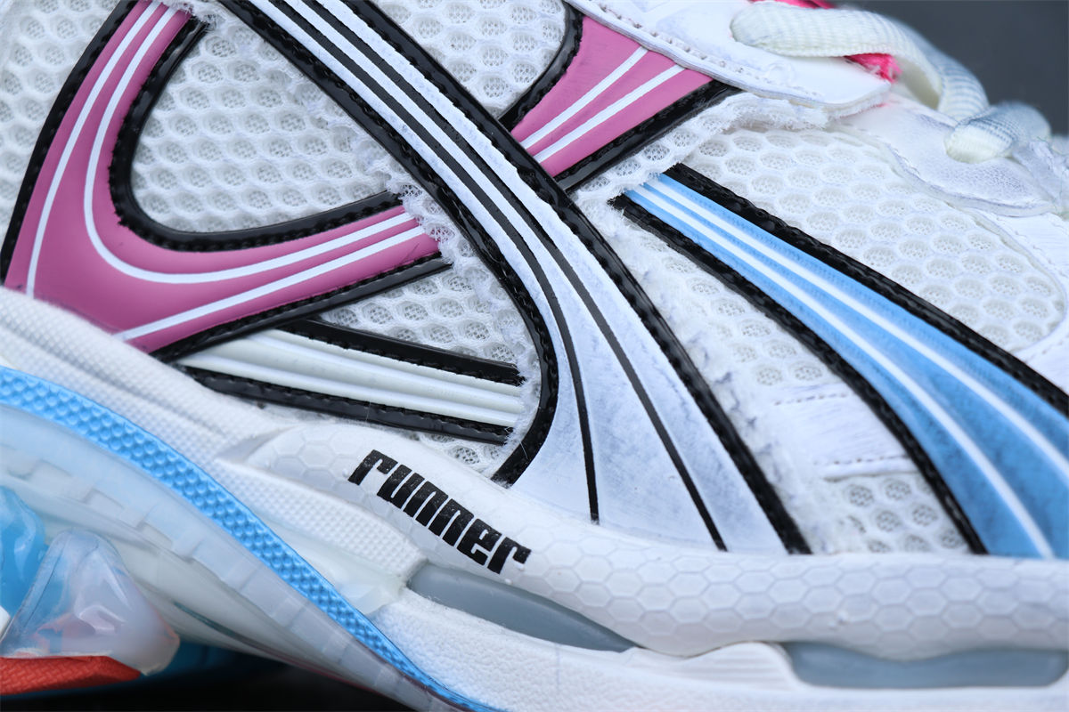 Balenciaga Runner Sneaker 'Worn-Out - White Multi-Color'