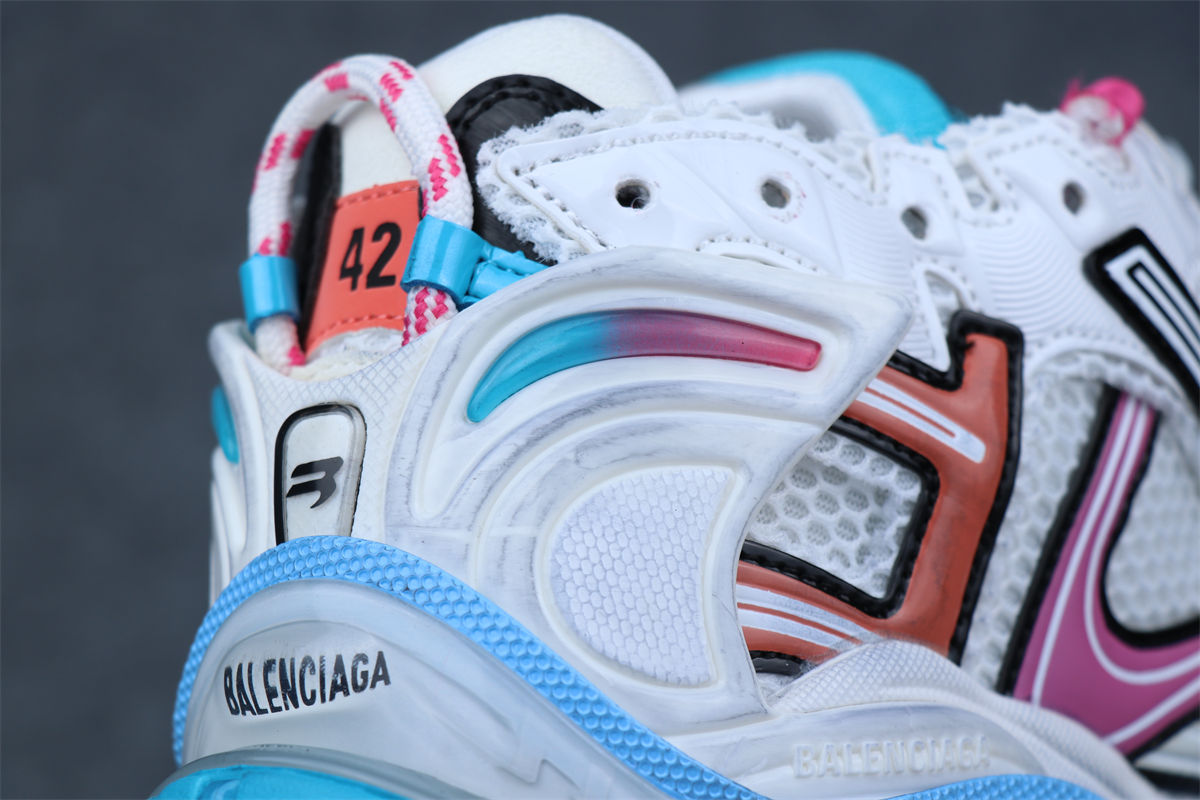 Balenciaga Runner Sneaker 'Worn-Out - White Multi-Color'