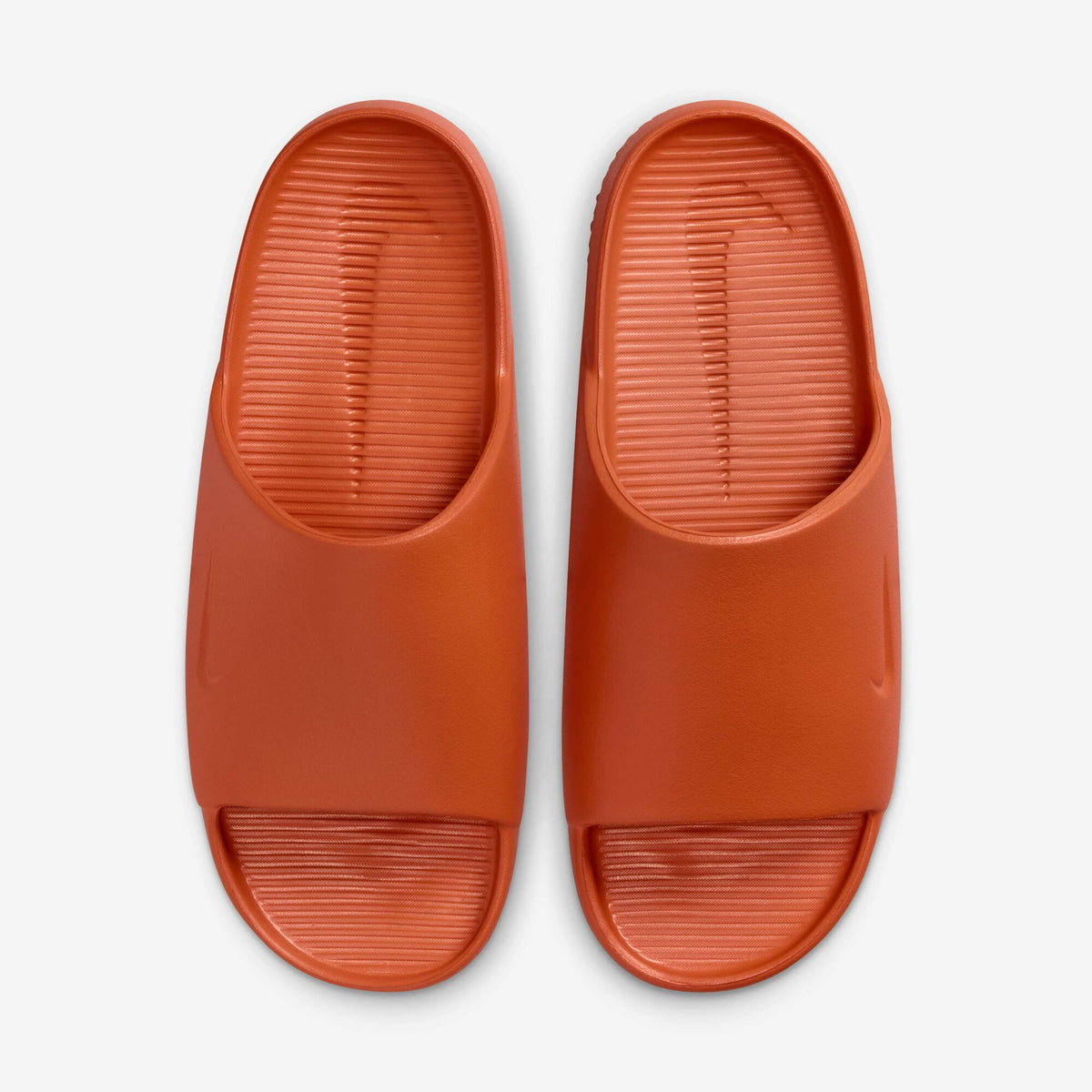 Nike Men's Calm Slides - Campfire Orange / Gum Medium Brown FD4116-801