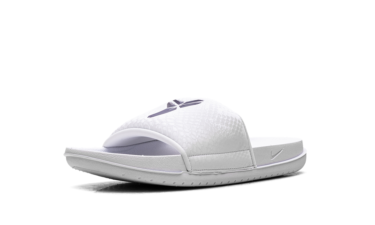 Offcourt Slide "Kobe - White / Court Purple" 101 IF2870