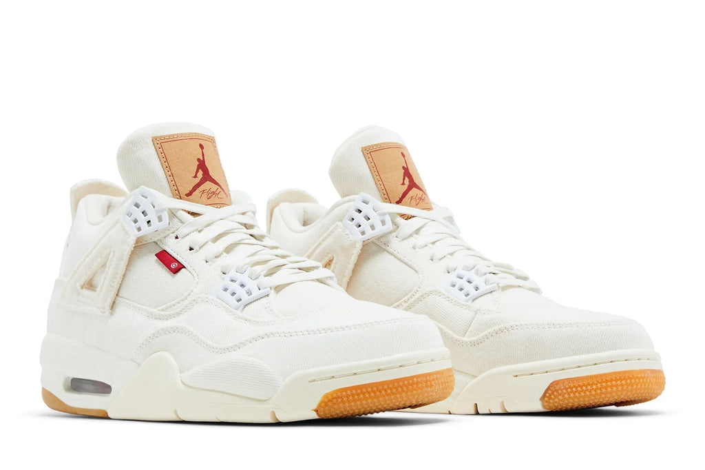 Levi's x Jordan 4 Retro 'White Denim' AO2571-100