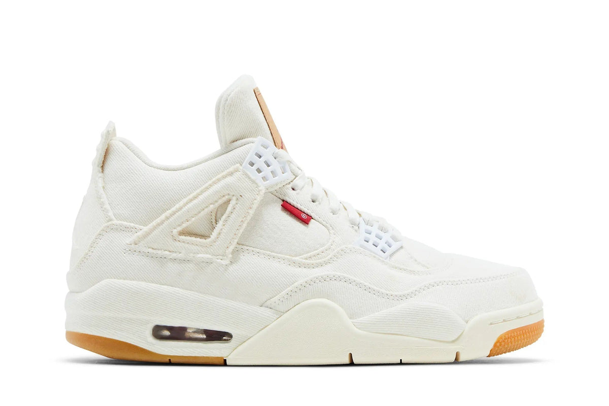 Levi's x Jordan 4 Retro 'White Denim' AO2571-100