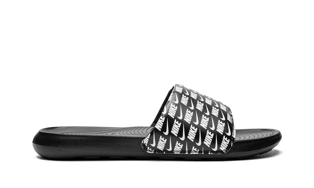 Victori One Slide Print "Repeat Logo - Black" 006 CN9678