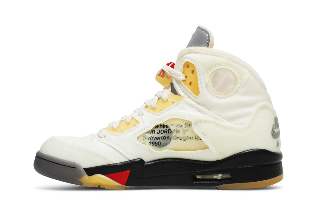 Off-White x Jordan 5 SP 'Sail' DH8565-100
