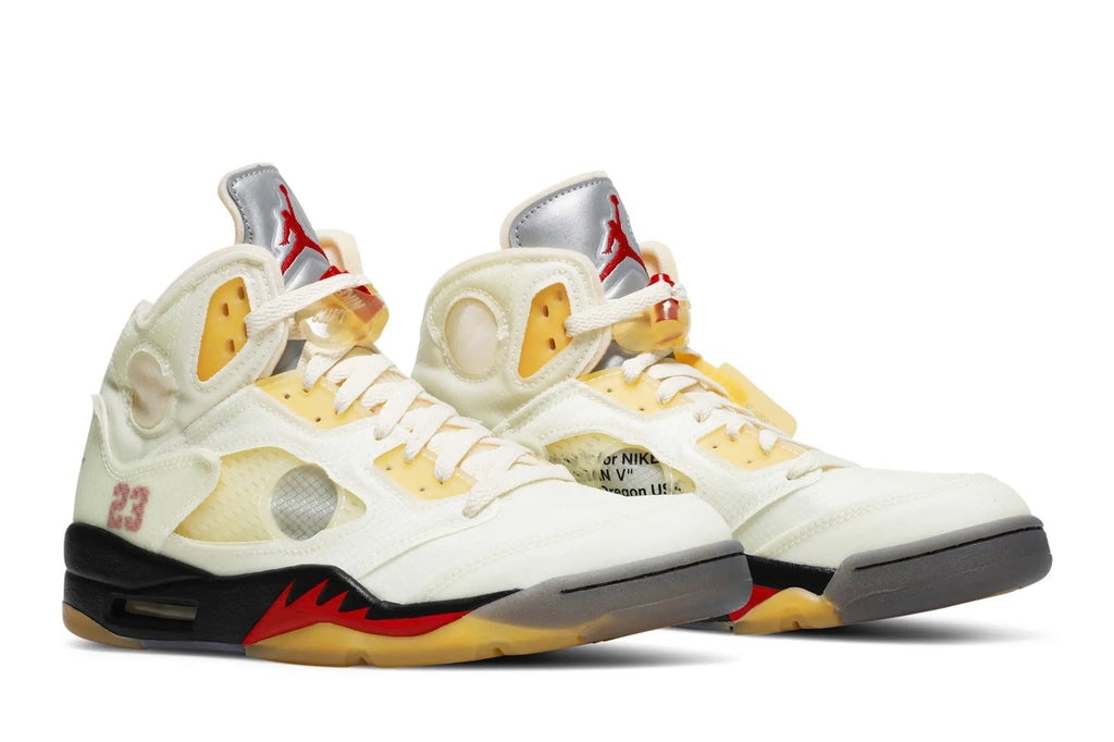 Off-White x Jordan 5 SP 'Sail' DH8565-100