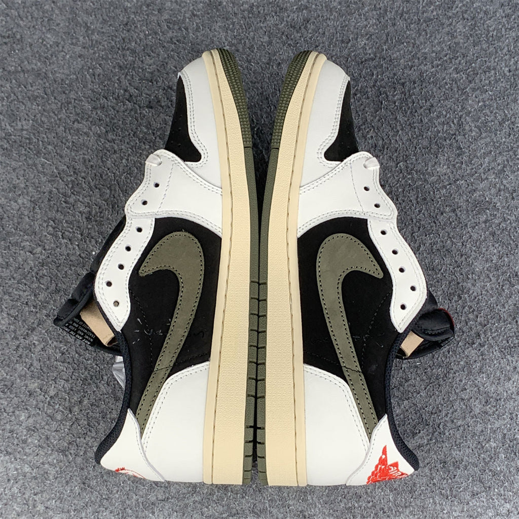 Travis Scott x Wmns Air Jordan 1 Low OG 'Olive' (B-Grade Version)
