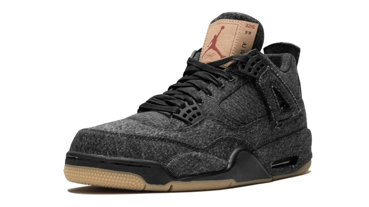 Air Jordan 4 Retro Levis NRG "Black Levis" AO2571-001