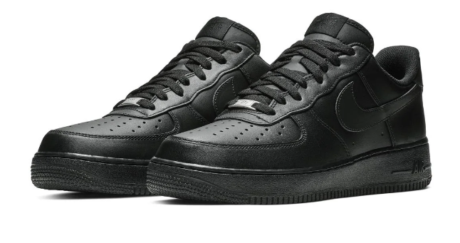 Nike Air Force 1 '07 'Triple Black' - Men's CW2288-001