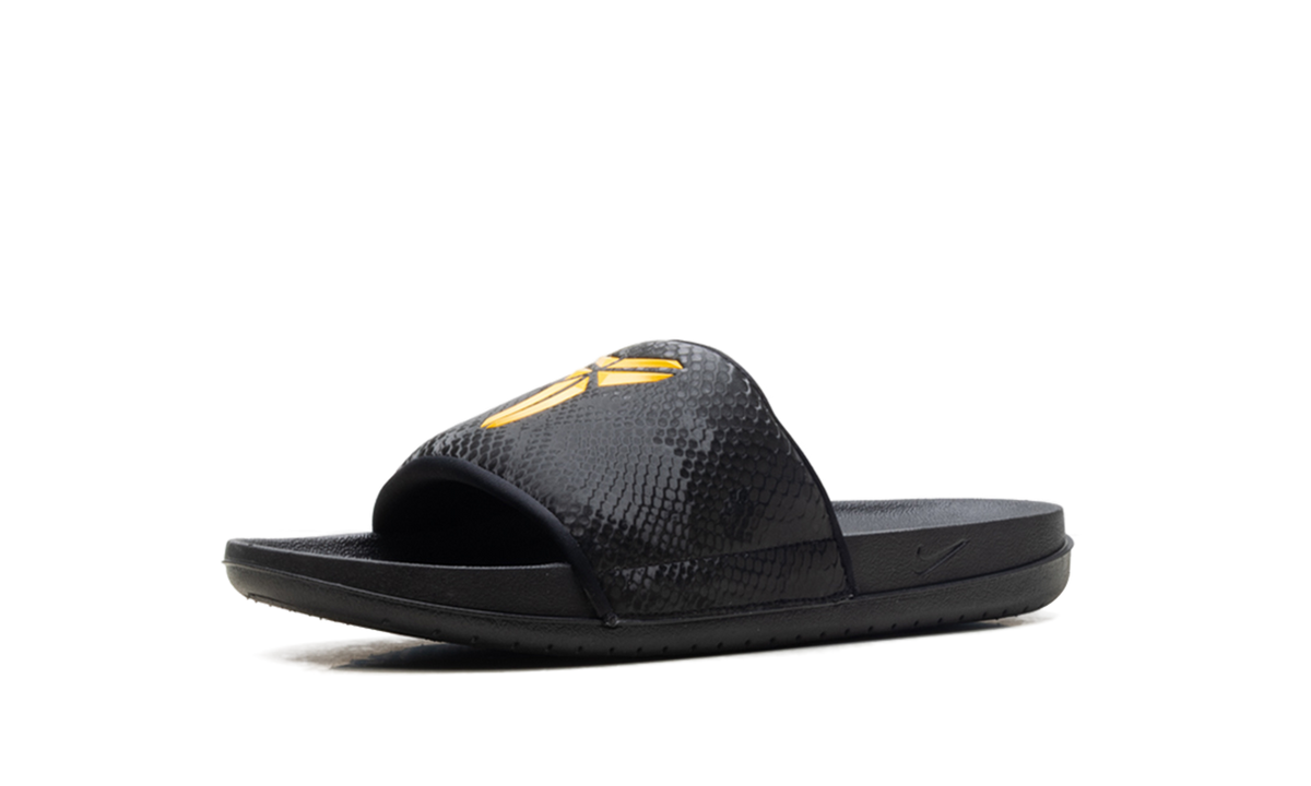 Kobe Offcourt Slide "Black University Gold" 003 IF2870