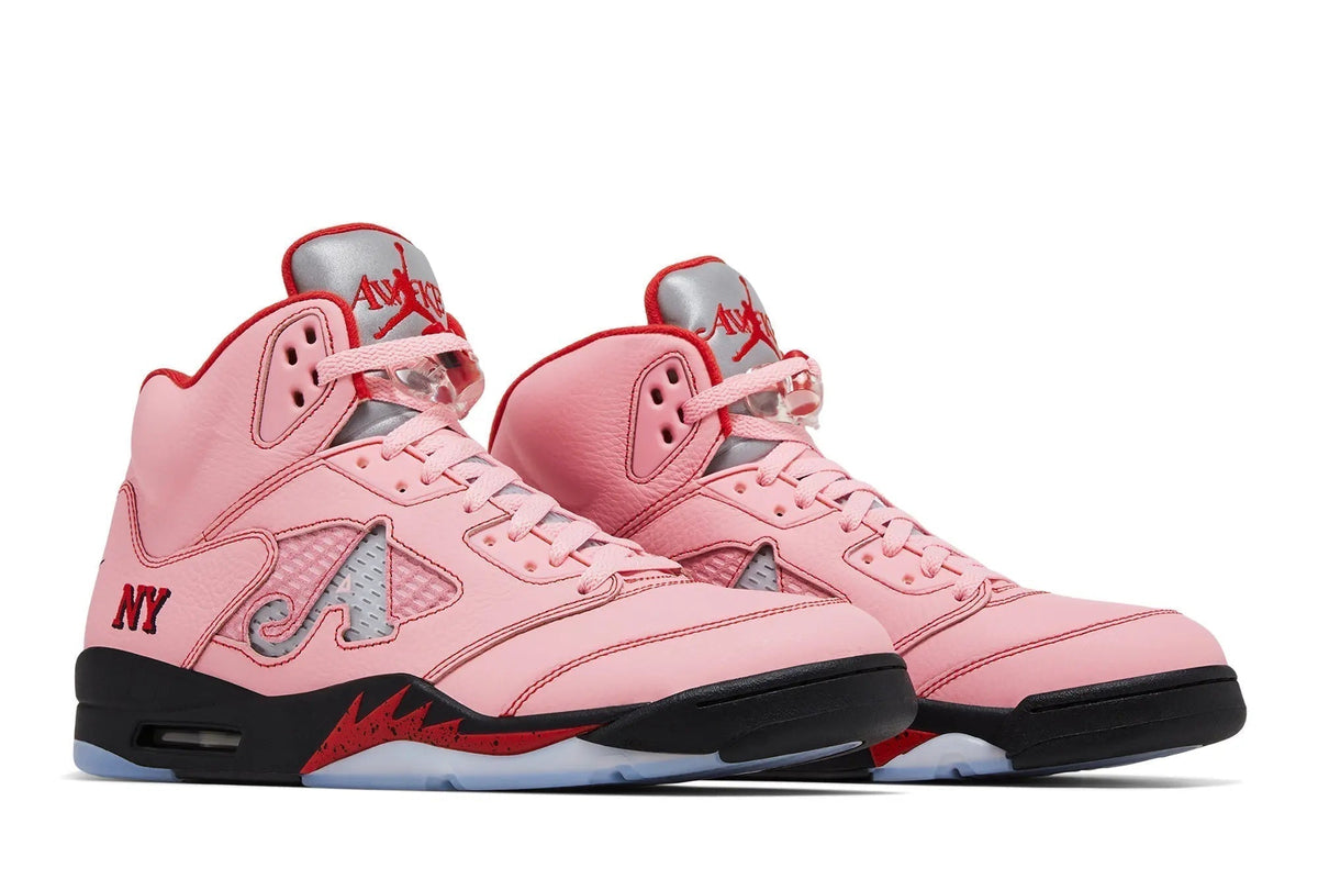 Awake NY x Jordan 5 Retro 'Boro - Arctic Pink' DV4982-600