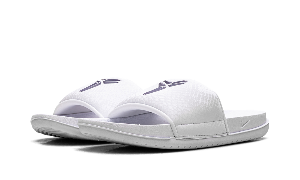 Offcourt Slide "Kobe - White / Court Purple" 101 IF2870