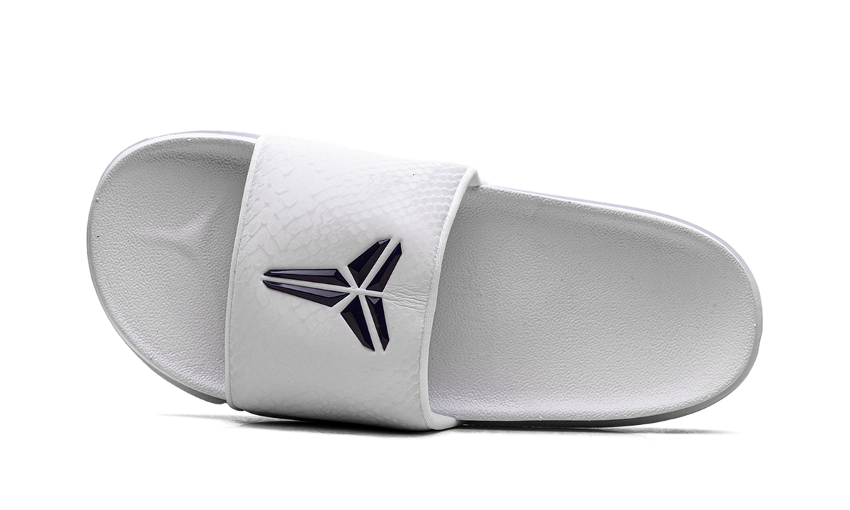 Offcourt Slide "Kobe - White / Court Purple" 101 IF2870