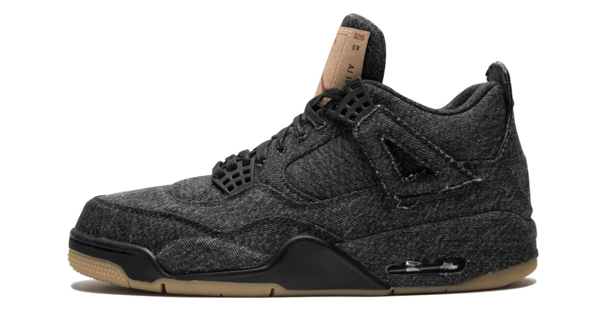 Air Jordan 4 Retro Levis NRG "Black Levis" AO2571-001