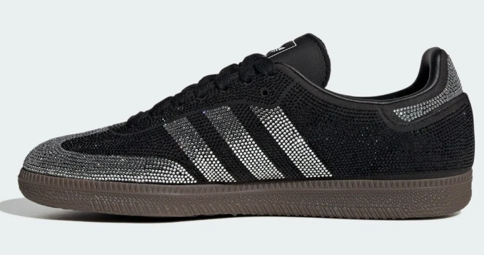 adidas Samba OG WMNS – Rhinestone Black/Silver IH9052