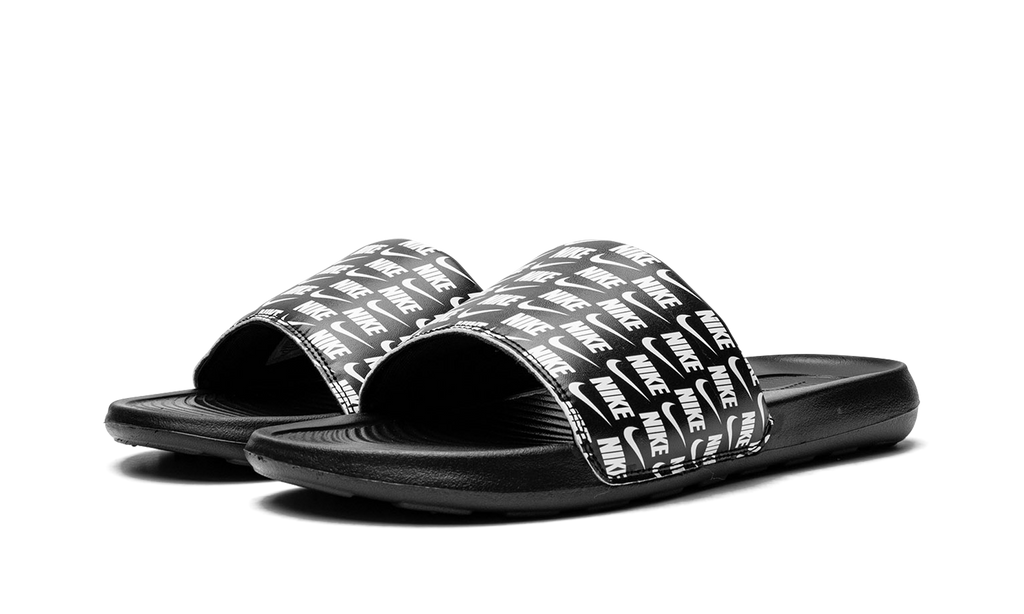 Victori One Slide Print "Repeat Logo - Black" 006 CN9678