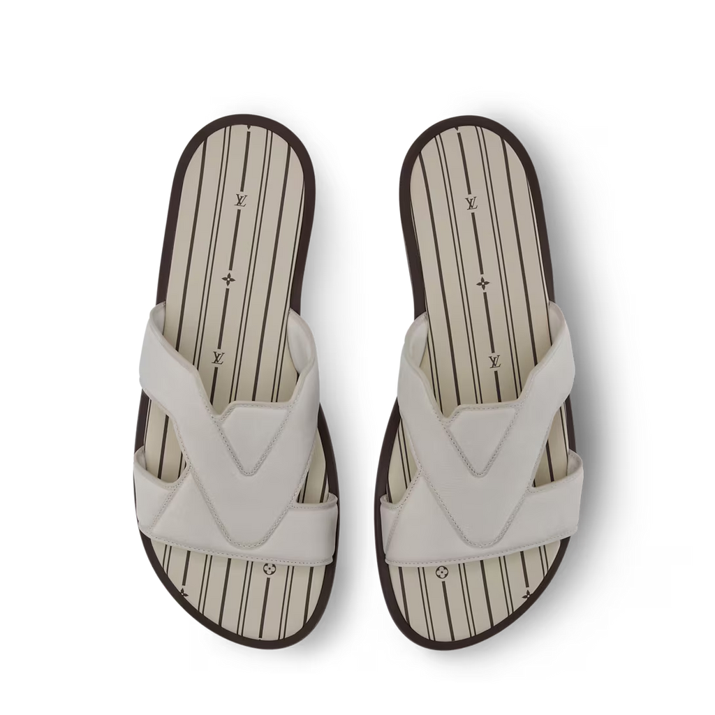 LV Oasis Mule Light Gray