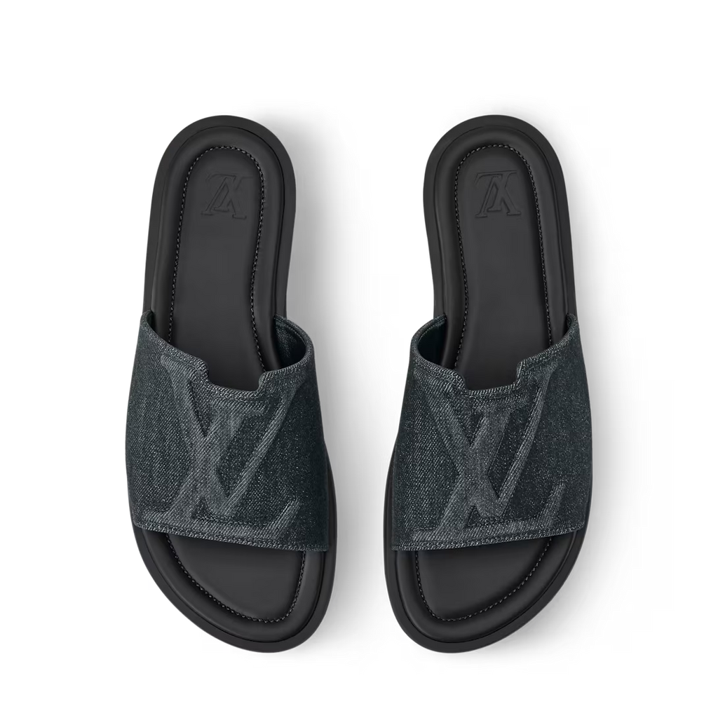 LV Portofino Mule Black