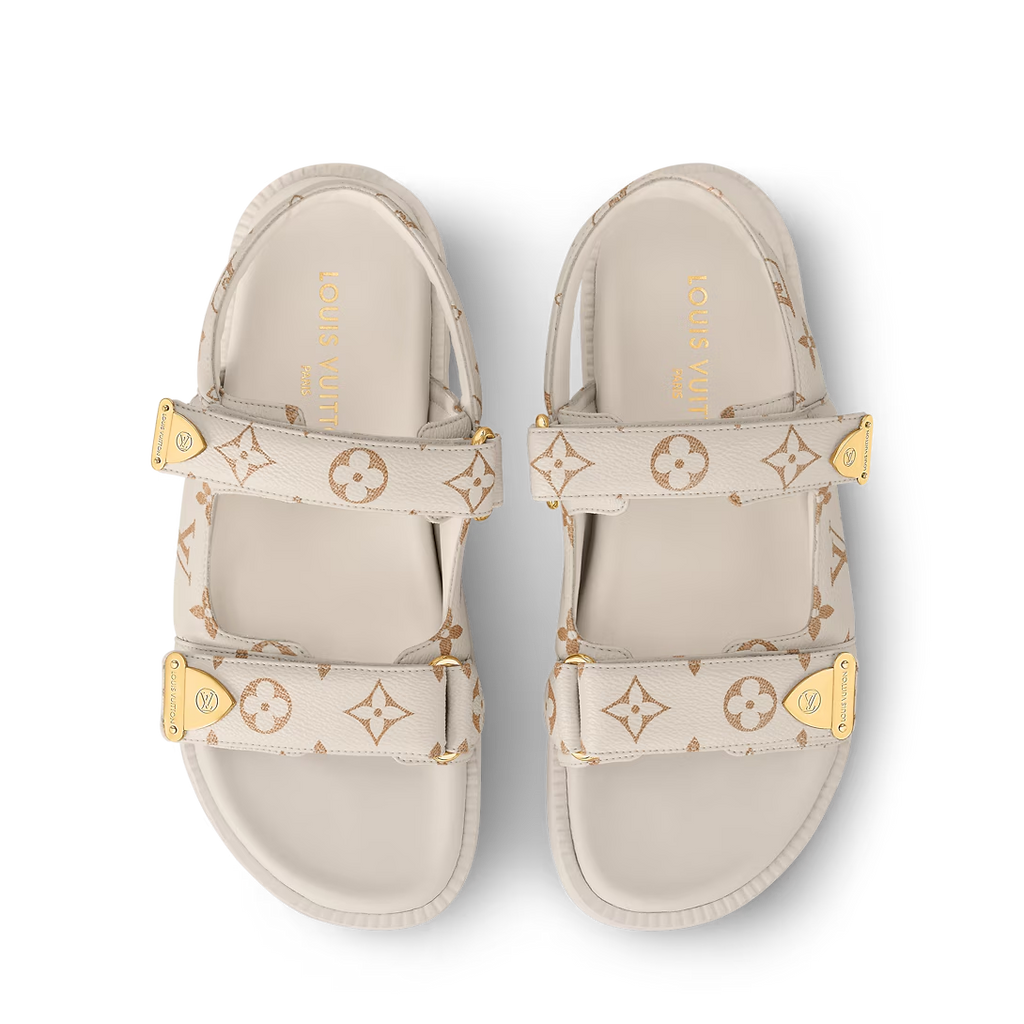 Louis Vuitton LV Sunset Sandals ‘Dune Beige’